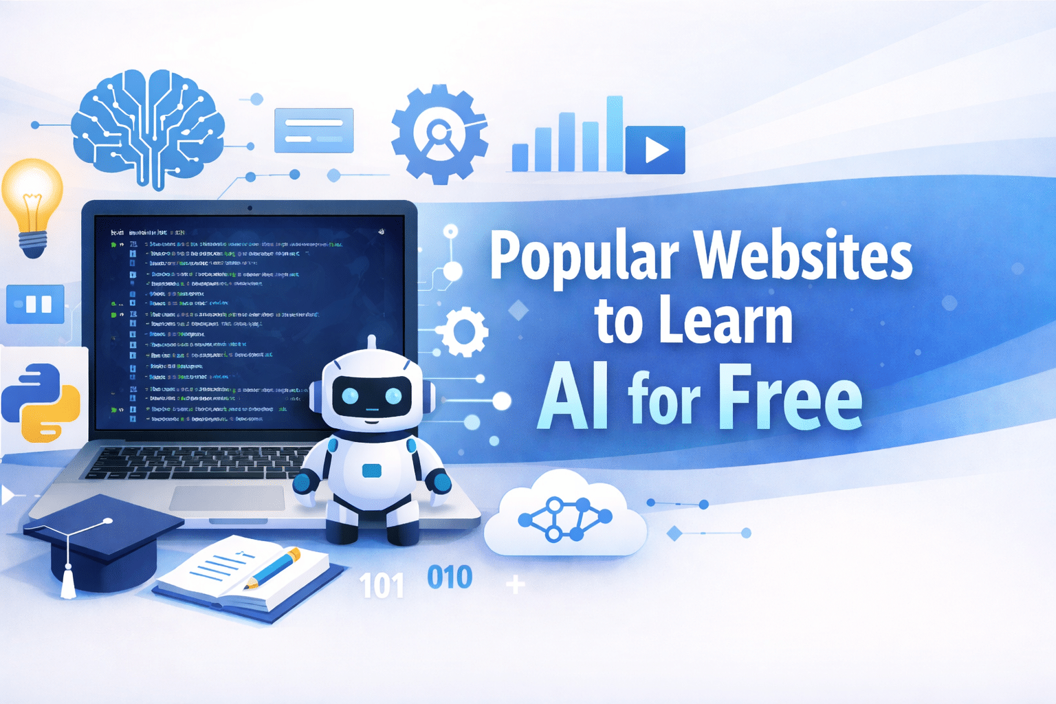 Popular Websites to Learn AI for Free (Complete Beginner’s Guide 2026)